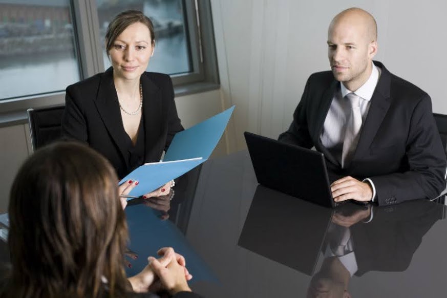 group of people discussing